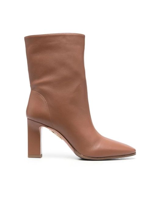 Heeled Boots di Aquazzura in Brown