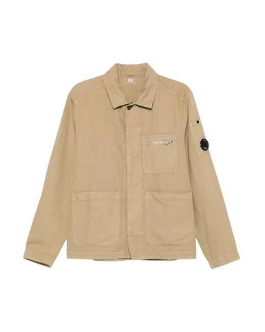 C P Company Natural Light Jackets for men