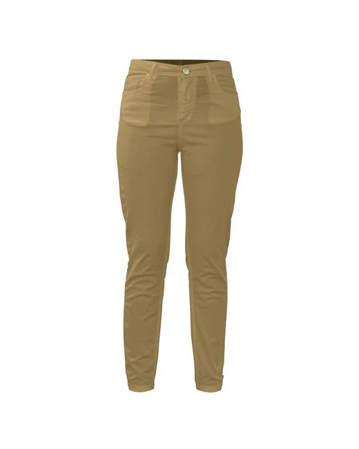 Kocca Green Slim-Fit Trousers