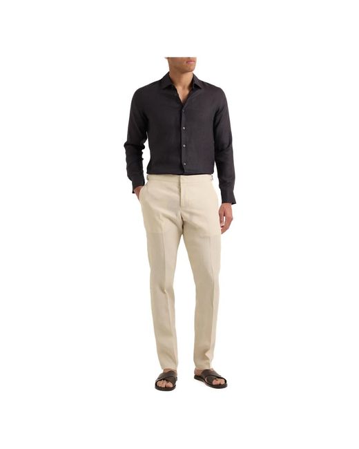 Orlebar Brown Natural Suit Trousers for men