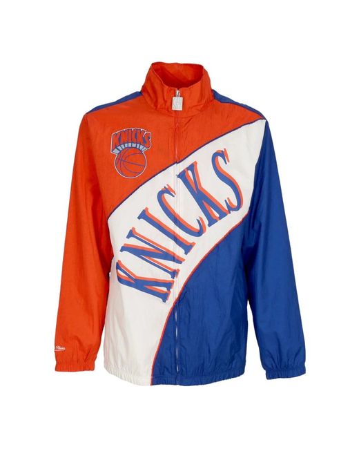 Mitchell & Ness Light Jackets in het Blue voor heren