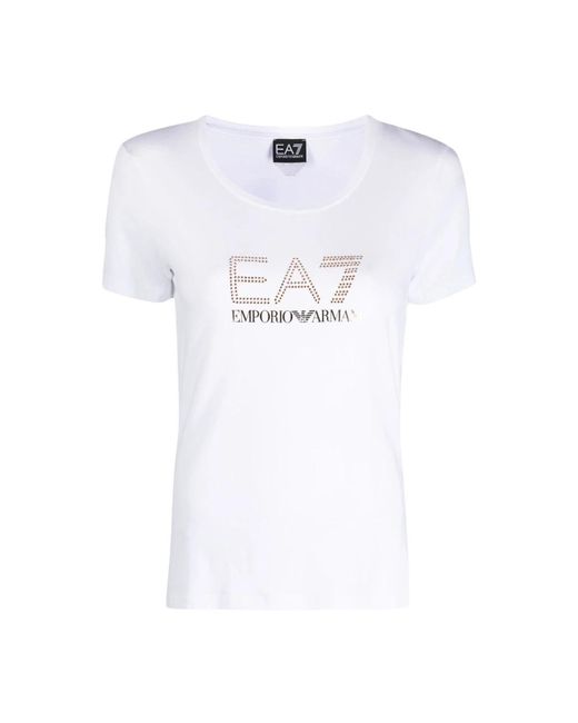 EA7 White T-Shirts