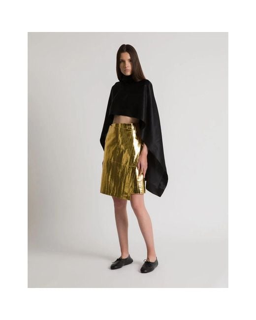Alberta Ferretti Black Ponchos