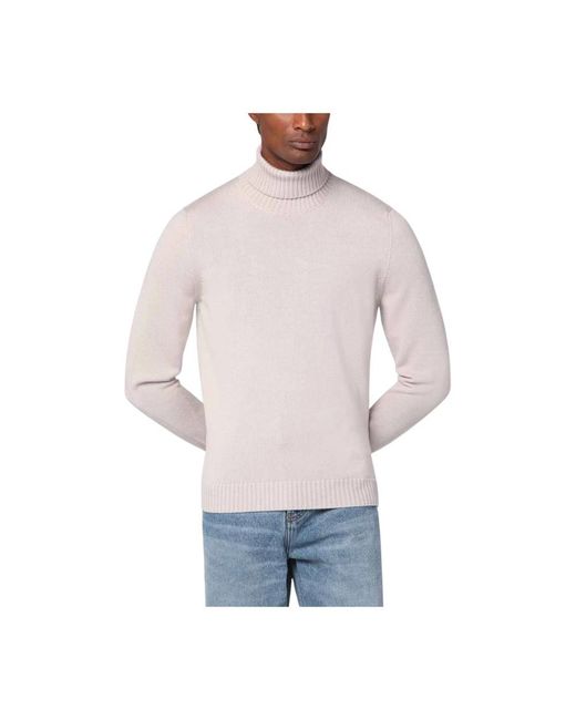 Drumohr Natural Turtlenecks for men