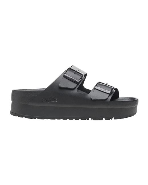 Birkenstock Black Sliders