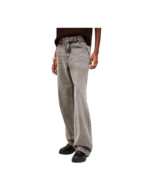 Ba&sh Jeans ,Grijs ,Tejano Jeans Vecchi in het Brown