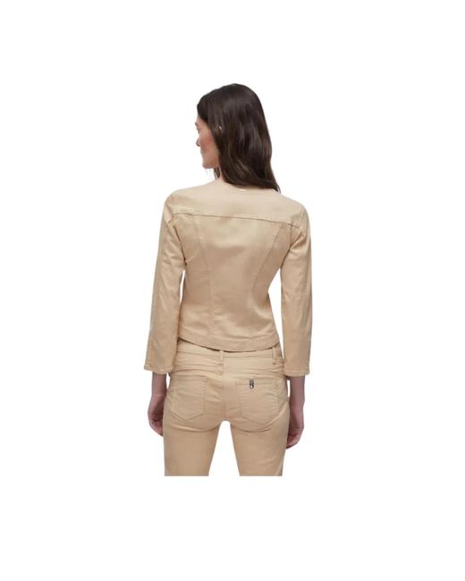 Light Jackets Liu Jo de color Natural
