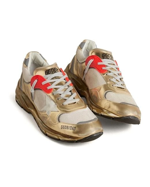 Golden Goose Deluxe Brand Pink Sneakers for men