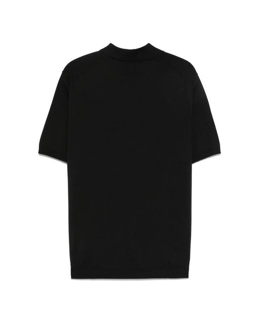 Calvin Klein Black Polo Shirts for men