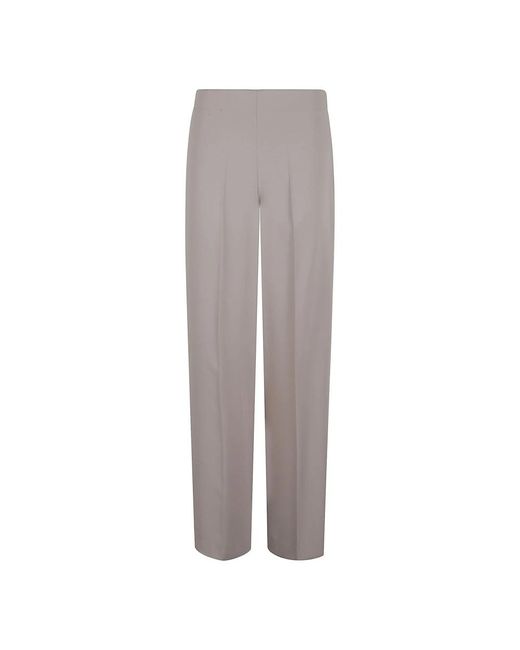 P.A.R.O.S.H. Straight Trousers in het Gray