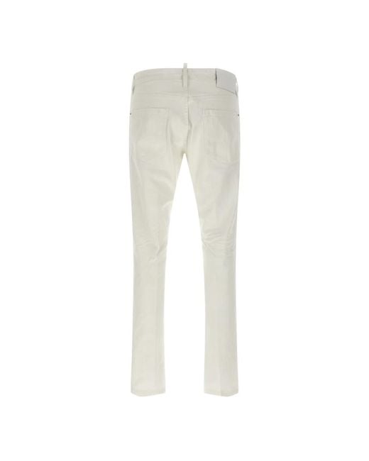 DSquared² Teddy Jeans in het White voor heren