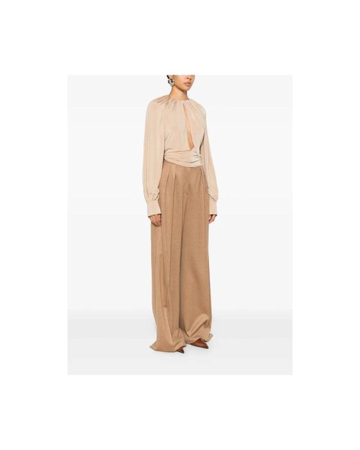 Ferragamo Natural Blouses