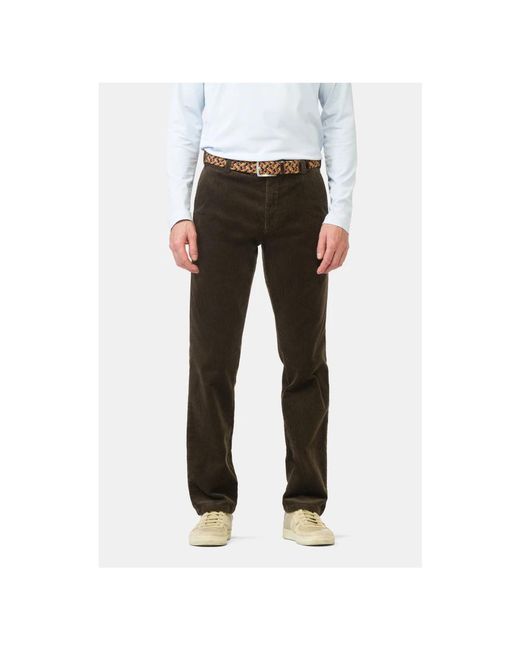 Meyer Brown Straight Trousers for men