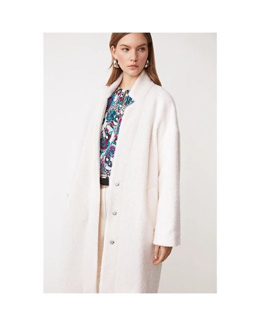Suncoo Metallic Single-Breasted Coats