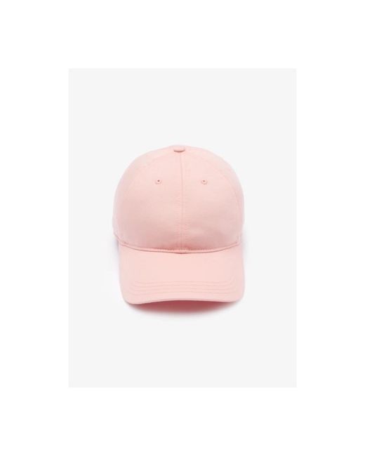 Accessories > hats > caps Lacoste en coloris Pink