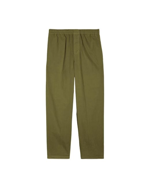 Straight Trousers Aspesi de hombre de color Green