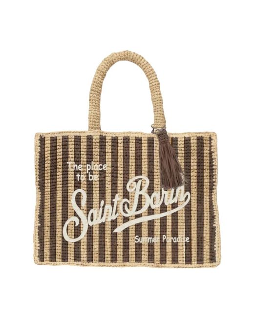 Mc2 Saint Barth Metallic Shopping Bags