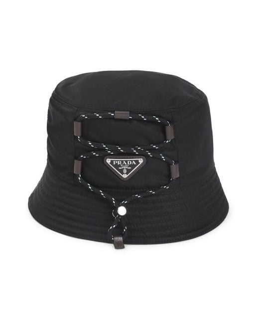 Prada Black Hats for men