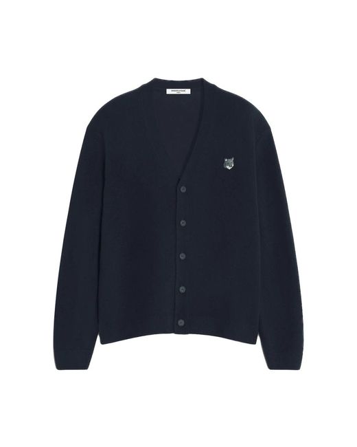 Cardigans Maison Kitsuné de hombre de color Blue