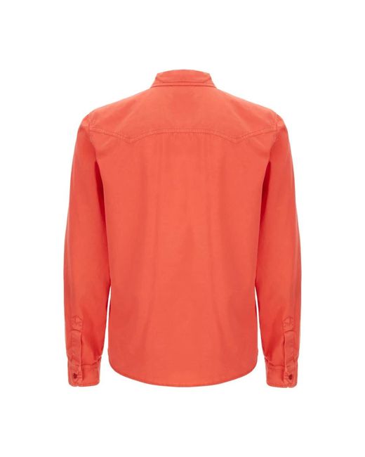 Versace Red Casual Shirts for men