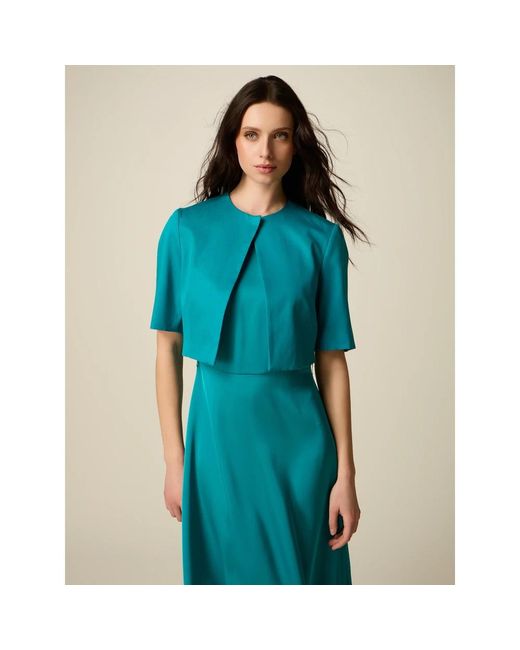Light Jackets Oltre de color Blue
