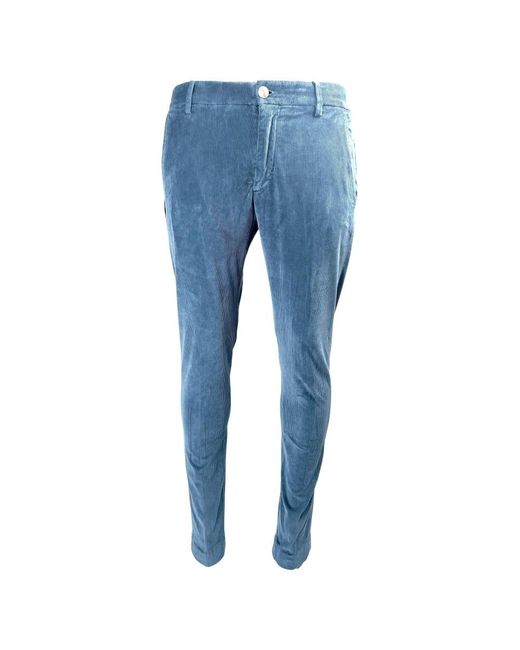 Hand Picked Blue Skinny Trousers for men