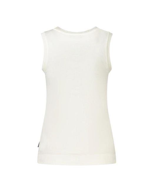 North Sails Slub Jersey Tanktop in het White