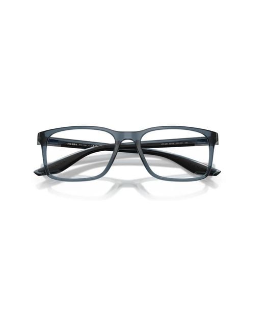 Prada Blue Glasses for men