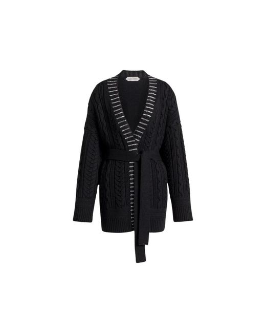 Alberta Ferretti Black Cardigans