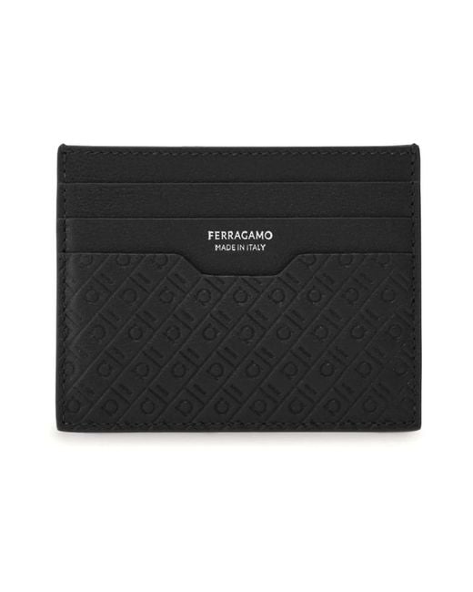 Ferragamo Black Wallets & Cardholders for men