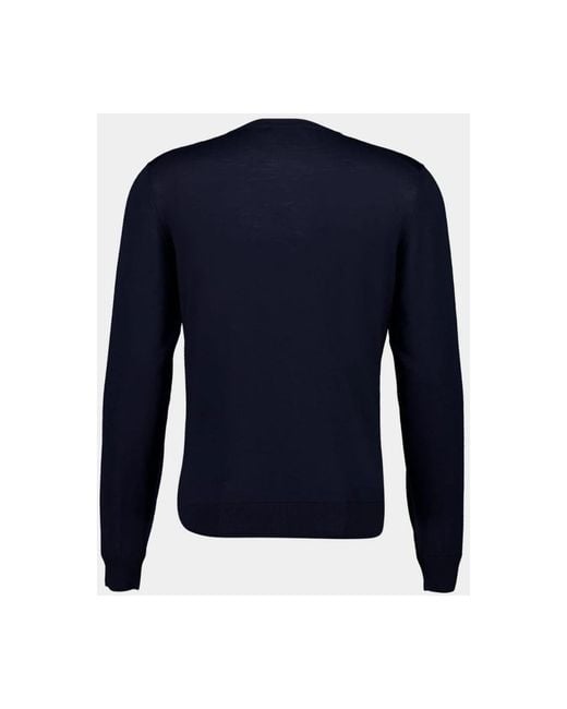 Piacenza 1733 Blue V-Neck Knitwear for men