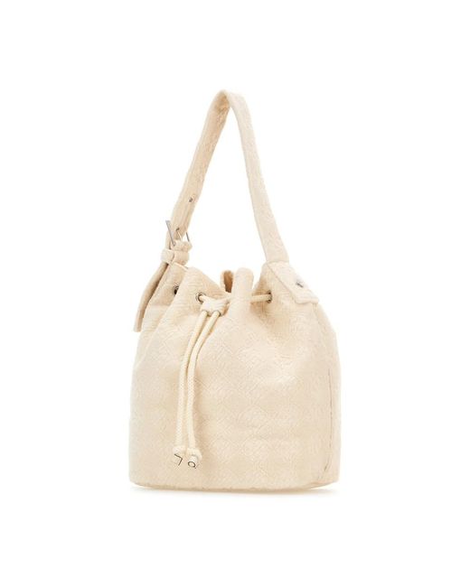 Tory Burch Natural Bucket Bags
