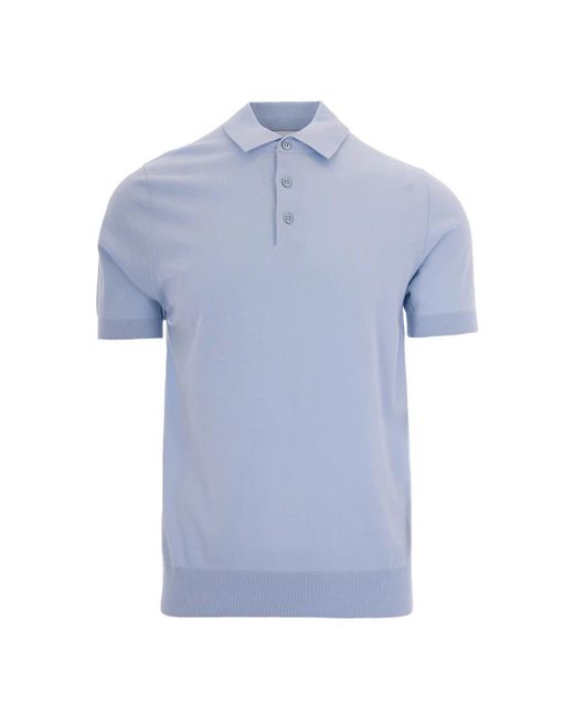 Paolo Pecora Blue Polo Shirts for men