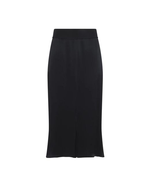Maison Margiela Black Midi Skirts