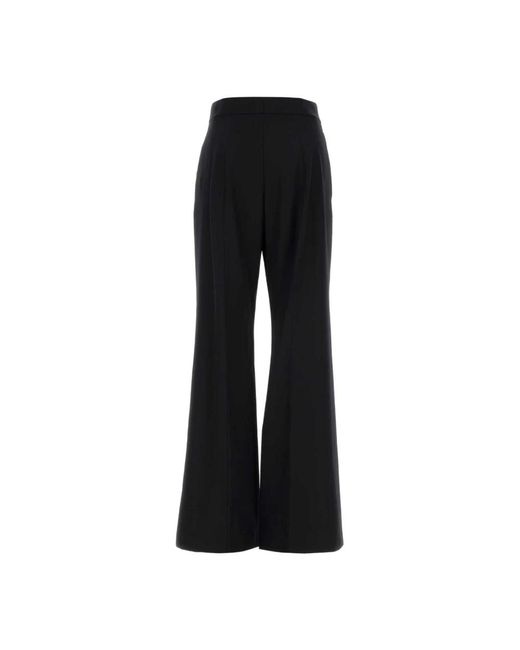 Carven Black Wide Trousers