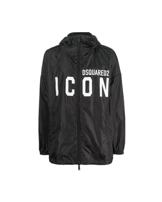 DSquared² Black Jackets for men