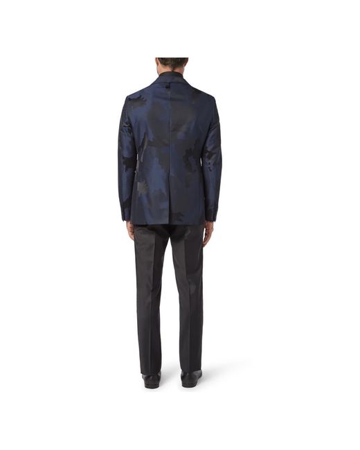 Billionaire Jassen ,Blauw ,Wol Blazer Camouflage in het Blue voor heren
