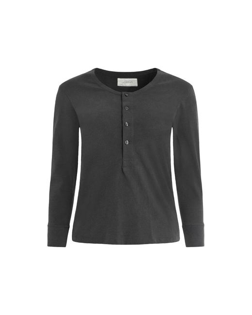 The Great Black Long Sleeve Tops