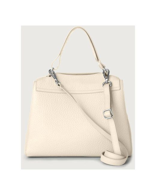 Handbags di Orciani in Natural