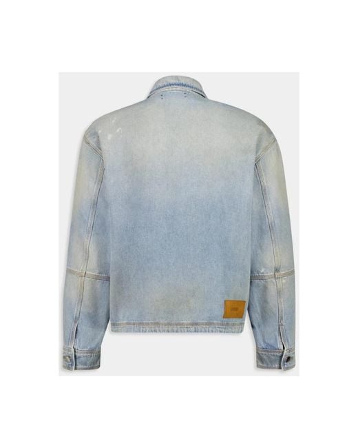 Amiri Blue Denim Jackets for men