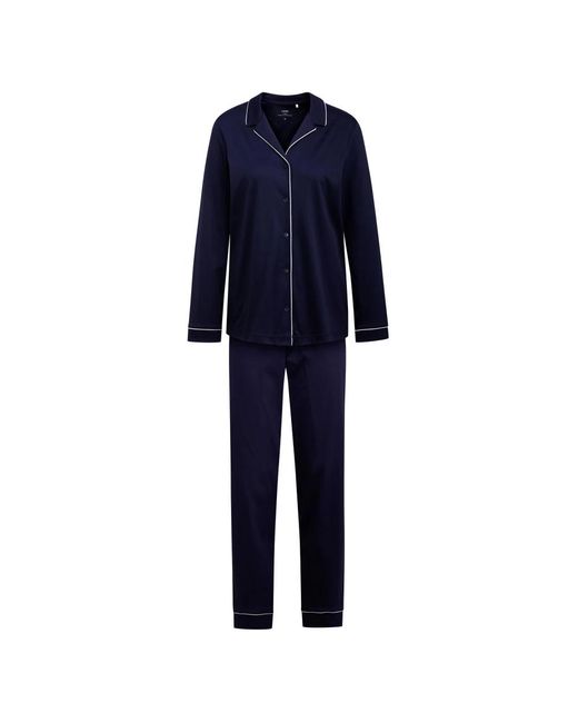 339 Pijama, Mujer, Talla Calida de color Blue