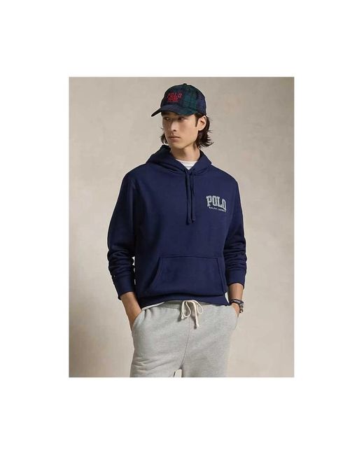 Polo Ralph Lauren Blue Hoodies for men