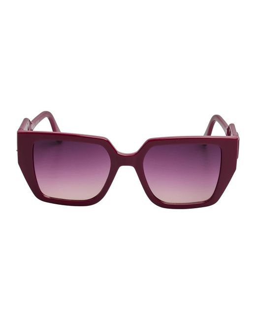 Karl Lagerfeld Purple Sunglasses