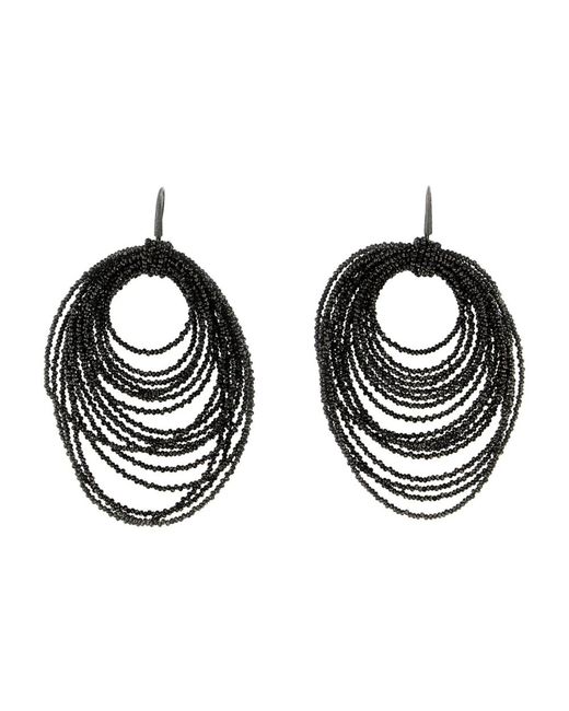 Earrings Brunello Cucinelli en coloris Metallic