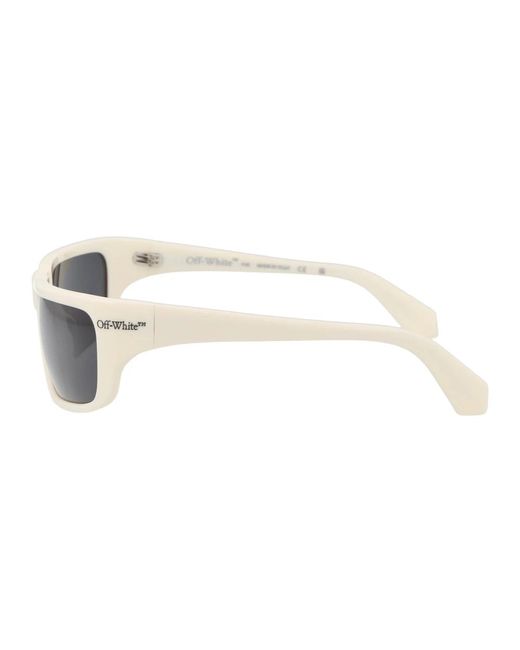 Off-White c/o Virgil Abloh Gray Stylische sonnenbrille für sonnige tage off