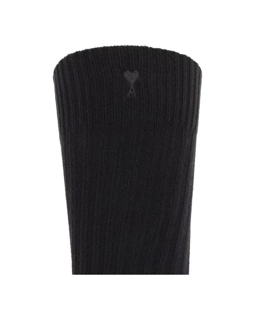 AMI Black Socks for men