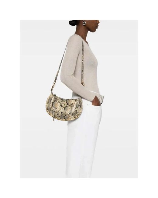 Shoulder Bags Isabel Marant de color Metallic