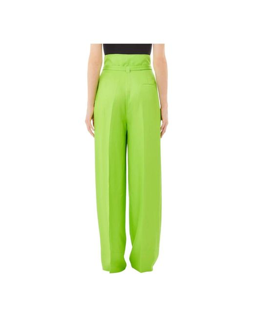 Liu Jo Wide Trousers in het Green