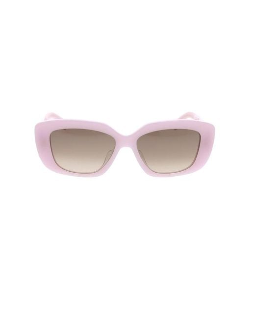 Céline Accessoires ,Roze ,Stijlvolle Zonnebril in het Pink