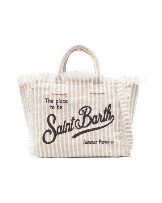 Mc2 Saint Barth Natural Tote Bags